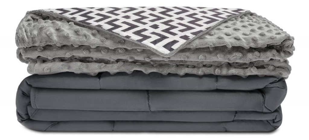 Quility Premium Kids Weighted Blanket & Removable Cover 